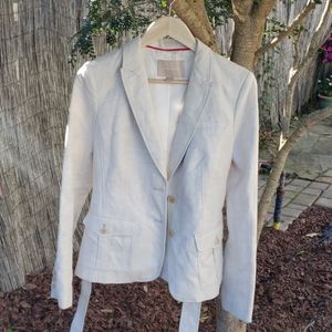 Banana Republic Cream Blazer